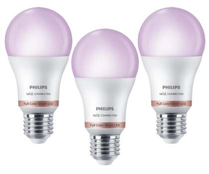 Inteligentne oświetlenie Philips Smart 3x Żarówka E27 LED Tunnable White 60W A60